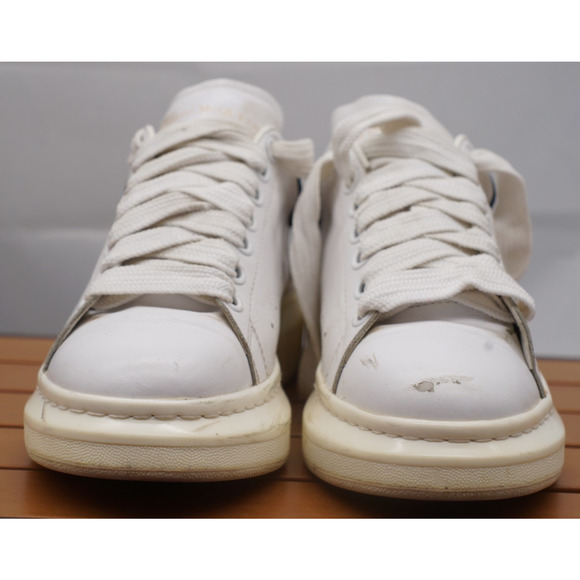 Alexander McQueen 553770 Oversized White Black EU 38 size 8 - Picture 2 of 10